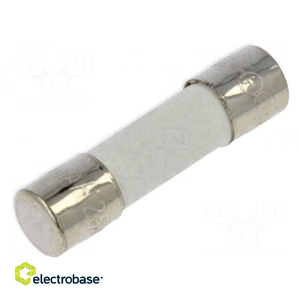 Fuse: fuse | quick blow | 400mA | 250VAC | ceramic | 5x20mm | brass | FCD