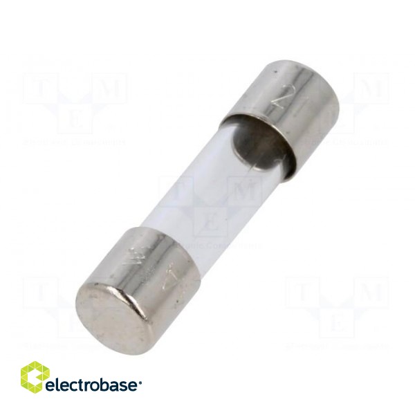 Fuse: fuse | quick blow | 4A | 125VAC | cylindrical,glass | 5x20mm | D1
