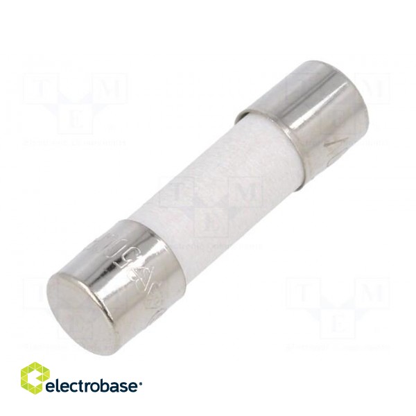 Fuse: fuse | quick blow | 4A | 250VAC | ceramic | 5x20mm | brass | FCD | bulk