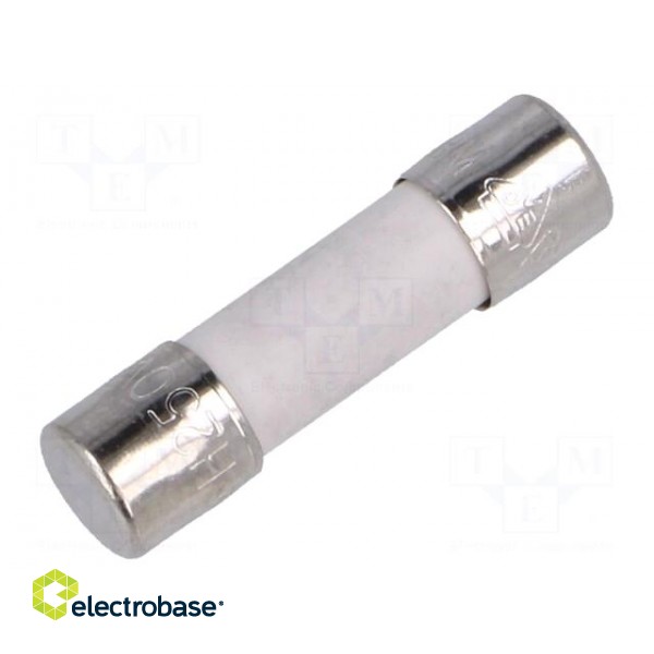 Fuse: fuse | quick blow | 4A | 250VAC | ceramic,cylindrical | 5x20mm