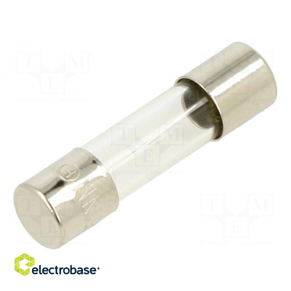 Fuse: fuse | quick blow | 4A | 250VAC | glass | 5x20mm | bulk