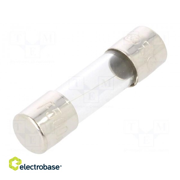 Fuse: fuse | quick blow | 500mA | 250VAC | glass | 5x20mm | brass | bulk