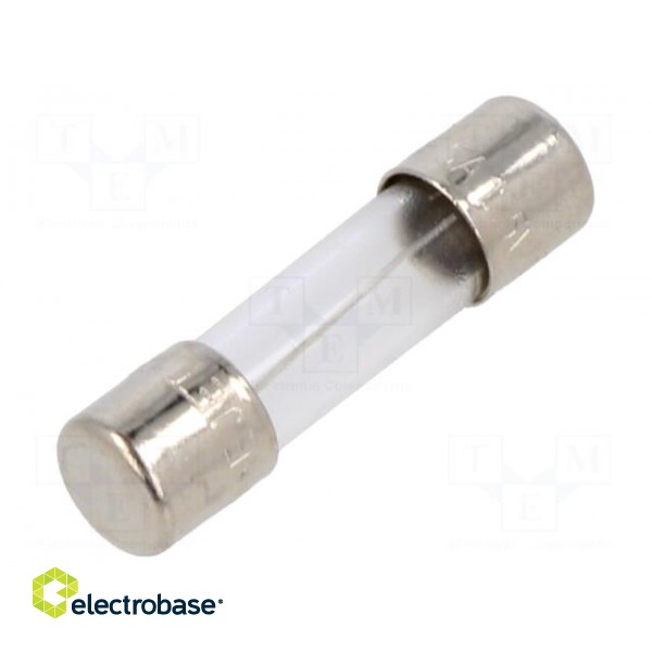 Fuse: fuse | quick blow | 5A | 125VAC | cylindrical,glass | 5x20mm | 5MF