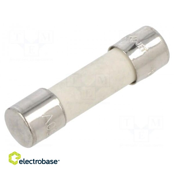 Fuse: fuse | quick blow | 5A | 250VAC | ceramic,cylindrical | 5x20mm