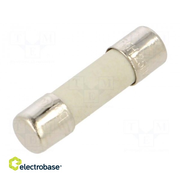 Fuse: fuse | quick blow | 5A | 250VAC | cylindrical,glass | 5x20mm | 5HF