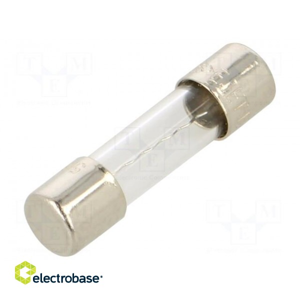 Fuse: fuse | quick blow | 7A | 125VAC | cylindrical,glass | 5x20mm | 5MF