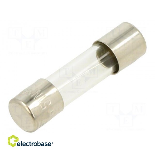 Fuse: fuse | quick blow | 7A | 250VAC | glass | 5x20mm | bulk