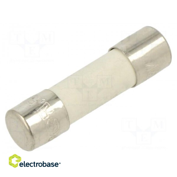 Fuse: fuse | quick blow | 800mA | 250VAC | ceramic | 5x20mm | brass | FCD
