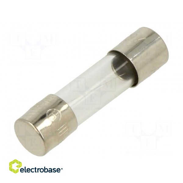 Fuse: fuse | quick blow | 800mA | 250VAC | glass | 5x20mm | brass | bulk