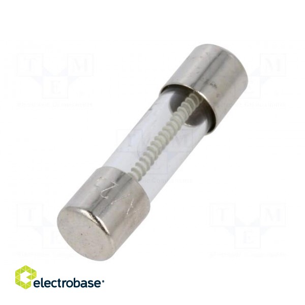 Fuse: fuse | time-lag | 1.25A | 250VAC | cylindrical,glass | 5x20mm
