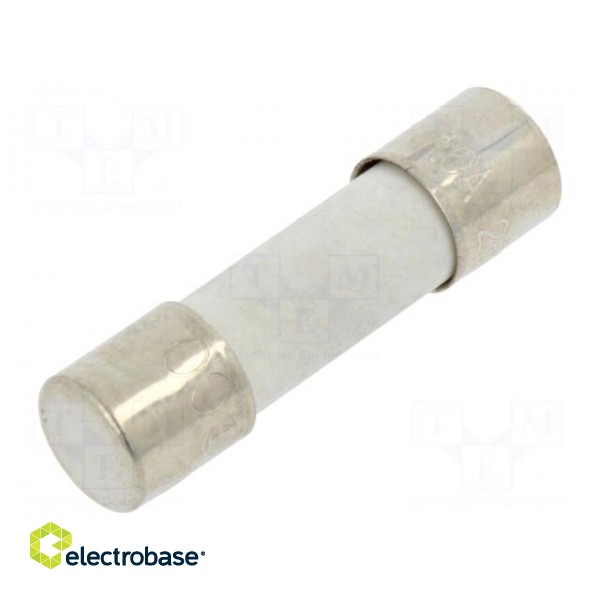 Fuse: fuse | time-lag | 1.6A | 250VAC | ceramic | 5x20mm | brass | bulk