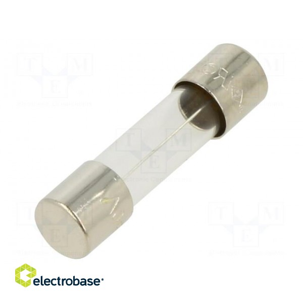 Fuse: fuse | time-lag | 1.6A | 250VAC | cylindrical,glass | 5x20mm | S506