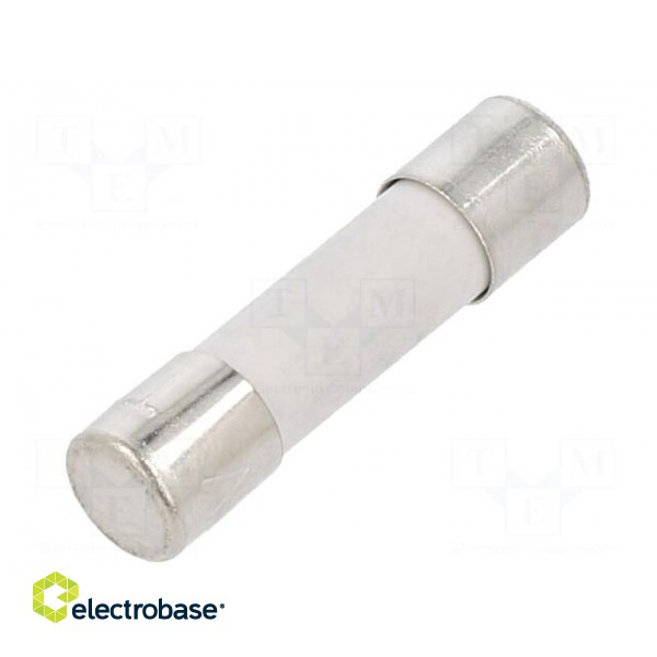 Fuse: fuse | time-lag | 10A | 250VAC | ceramic,cylindrical | 5x20mm