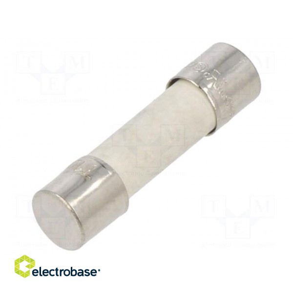 Fuse: fuse | time-lag | 10A | 250VAC | ceramic,cylindrical | 5x20mm