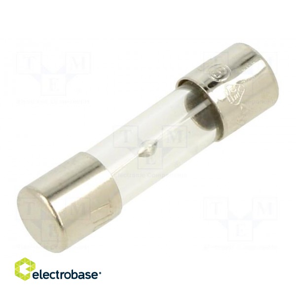 Fuse: fuse | time-lag | 10A | 250VAC | glass | 5x20mm | brass | bulk