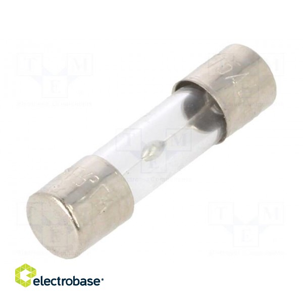 Fuse: fuse | time-lag | 15A | 250VAC | glass | 5x20mm | brass | bulk