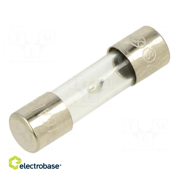 Fuse: fuse | time-lag | 16A | 250VAC | glass | 5x20mm | brass | bulk