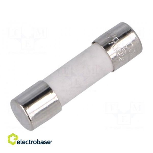 Fuse: fuse | time-lag | 1A | 250VAC | ceramic,cylindrical | 5x20mm | bulk