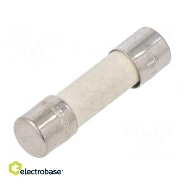 Fuse: fuse | time-lag | 1A | 250VAC | ceramic,cylindrical | 5x20mm | S505