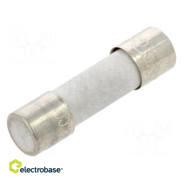 Fuse: fuse | time-lag | 2.5A | 250VAC | ceramic | 5x20mm | brass | bulk