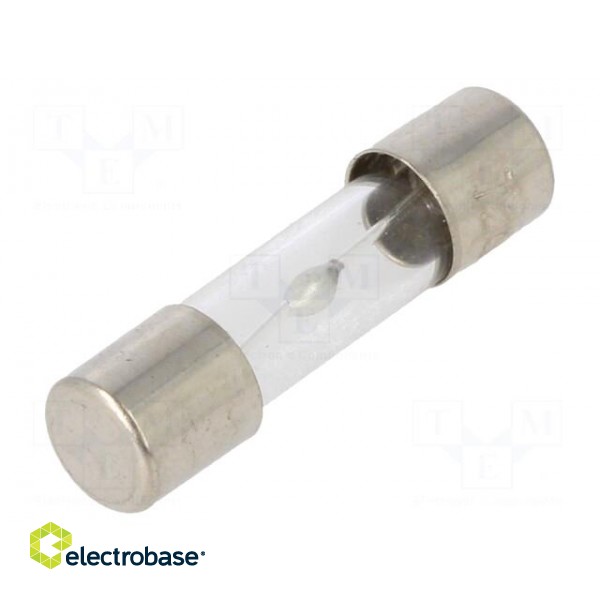 Fuse: fuse | time-lag | 20A | 250VAC | glass | 5x20mm | brass | bulk