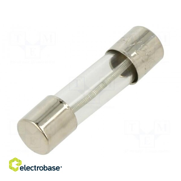 Fuse: fuse | time-lag | 250mA | 250VAC | cylindrical,glass | 5x20mm