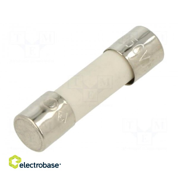 Fuse: fuse | time-lag | 250VAC | ceramic,cylindrical | brass | 215