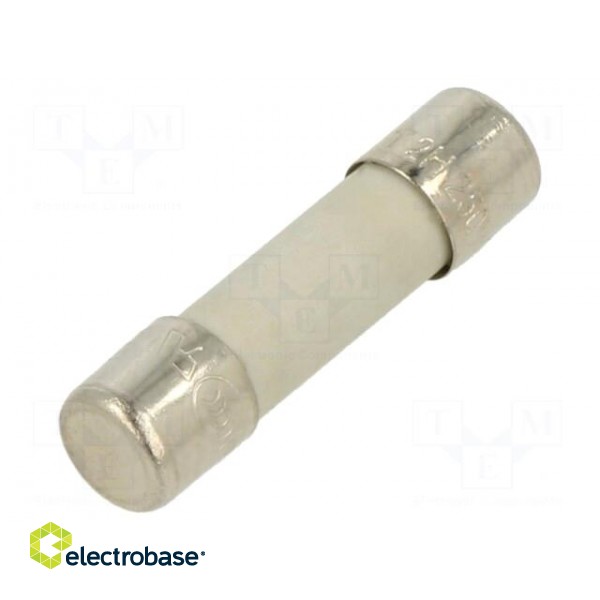 Fuse: fuse | time-lag | 2A | 250VAC | ceramic,cylindrical | 5x20mm | 5HT