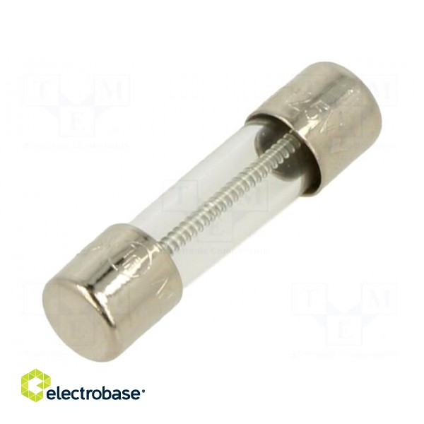 Fuse: fuse | time-lag | 2A | 250VAC | cylindrical | 5x20mm | brass | 5TT