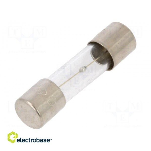 Fuse: fuse | time-lag | 2A | 250VAC | glass | 5x20mm | brass | TSC | bulk