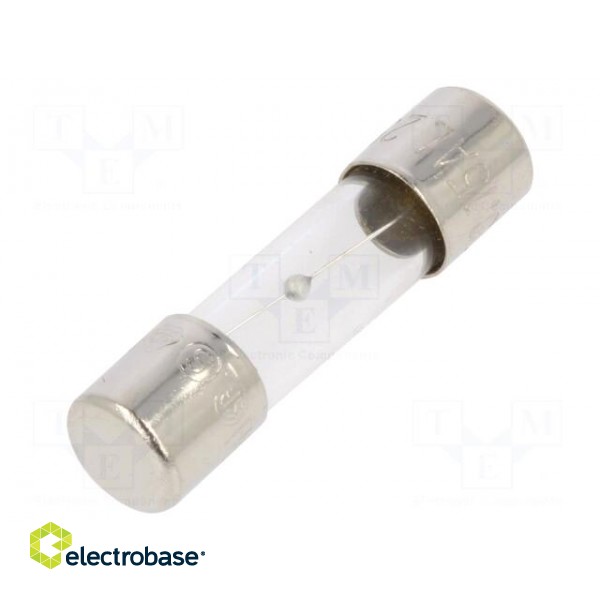 Fuse: fuse | time-lag | 3.15A | 250VAC | glass | 5x20mm | brass | bulk