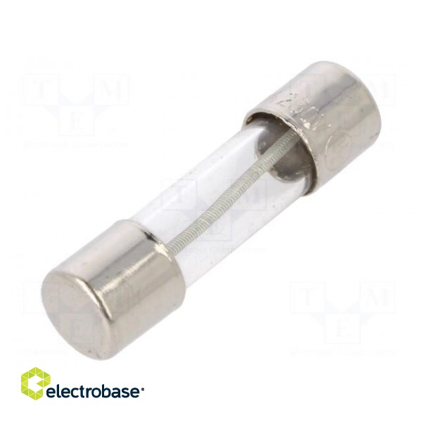 Fuse: fuse | time-lag | 300mA | 250VAC | cylindrical | 5x20mm | brass | 5TT