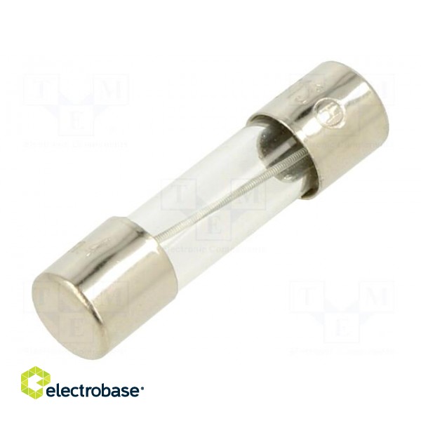 Fuse: fuse | time-lag | 300mA | 250VAC | glass | 5x20mm | brass | TSC | bulk