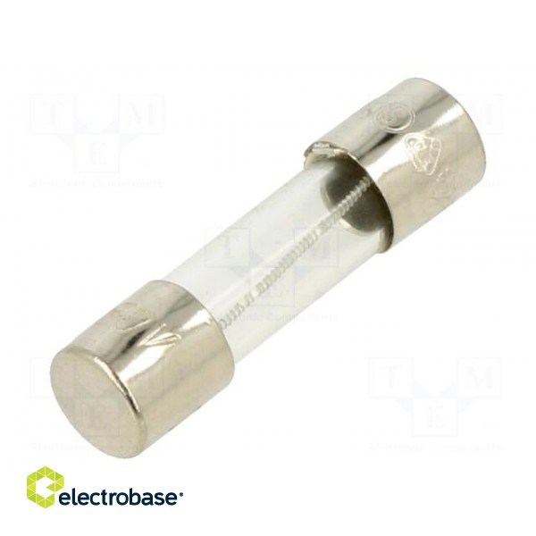 Fuse: fuse | time-lag | 400mA | 250VAC | glass | 5x20mm | brass | bulk