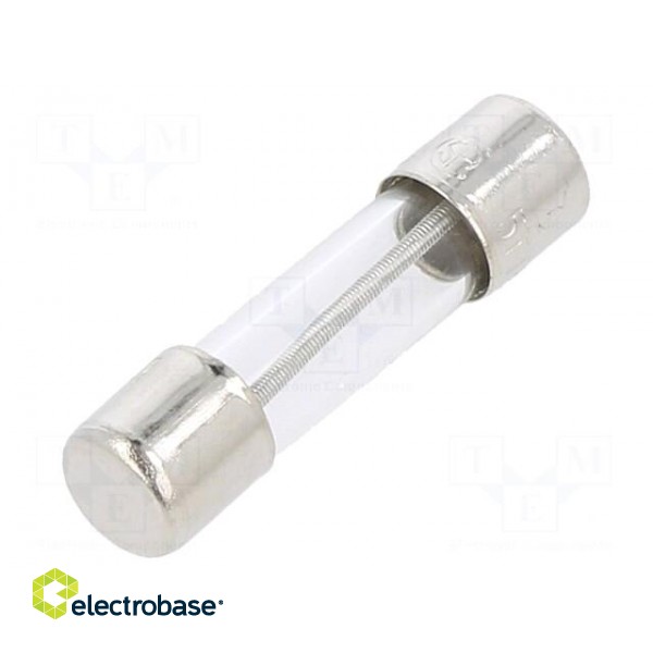 Fuse: fuse | time-lag | 500mA | 250VAC | cylindrical | 5x20mm | brass | 5TT