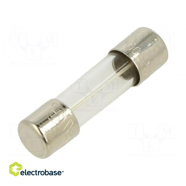 Fuse: fuse | time-lag | 500mA | 250VAC | cylindrical,glass | 5x20mm