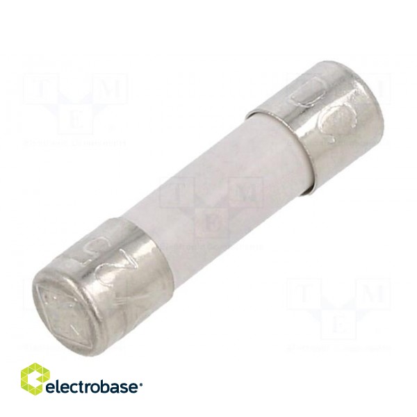 Fuse: fuse | time-lag | 5A | 250VAC | ceramic,cylindrical | 5x20mm