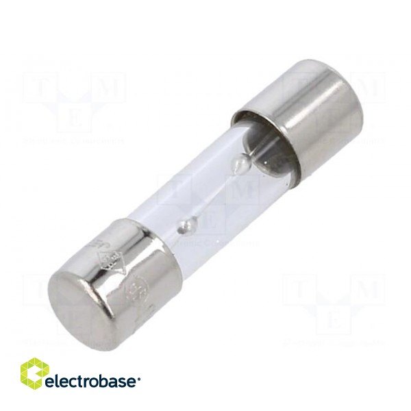 Fuse: fuse | time-lag | 5A | 250VAC | glass | 5x20mm | brass | TSC | bulk