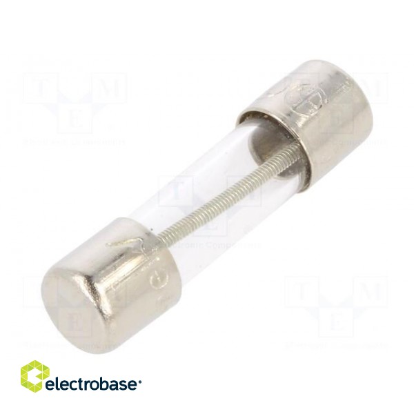 Fuse: fuse | time-lag | 750mA | 250VAC | cylindrical | 5x20mm | brass | 5TT