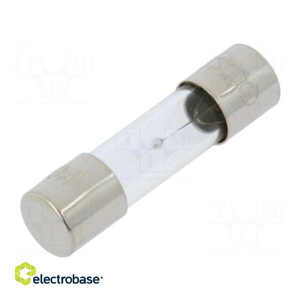 Fuse: fuse | medium time-lag | 3A | 250VAC | glass | 5x20mm | brass | bulk