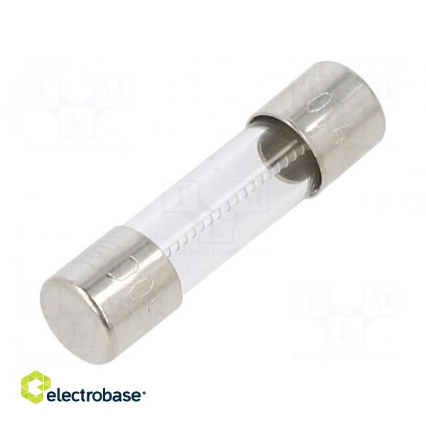 Fuse: fuse | medium time-lag | 400mA | 250VAC | cylindrical,glass