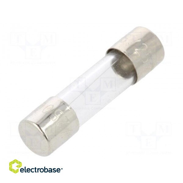 Fuse: fuse | medium time-lag | 500mA | 250VAC | cylindrical,glass