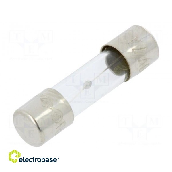 Fuse: fuse | medium time-lag | 7A | 250VAC | glass | 5x20mm | brass | bulk