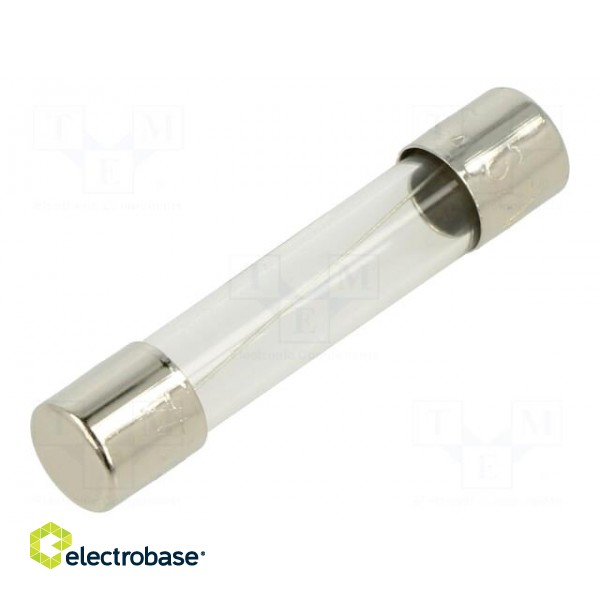 Fuse: fuse | quick blow | 14A | 32VAC | cylindrical,glass | 6.3x32mm