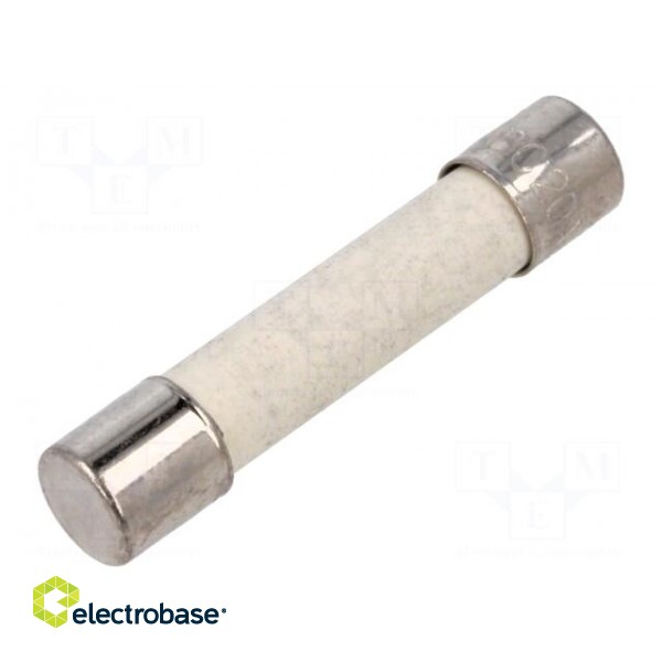 Fuse: fuse | quick blow | 20A | 250VAC | 125VDC | ceramic,cylindrical