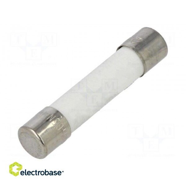 Fuse: fuse | quick blow | 20A | 250VAC | ceramic | 6.3x32mm | brass