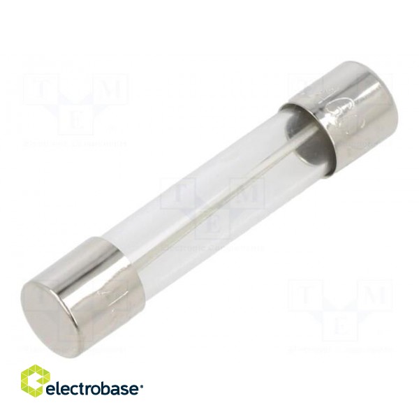 Fuse: fuse | quick blow | 20A | 32VAC | cylindrical,glass | 6.3x32mm