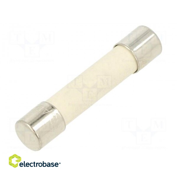 Fuse: fuse | quick blow | 250mA | 250VAC | 125VDC | ceramic,cylindrical