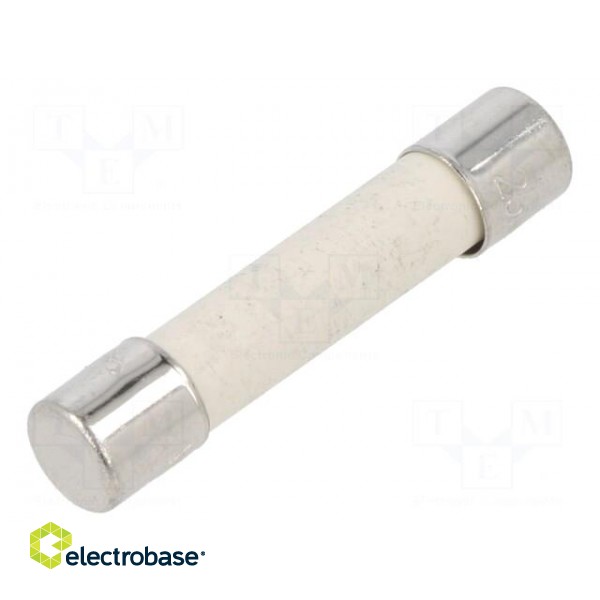 Fuse: fuse | quick blow | 500mA | 250VAC | 125VDC | ceramic,cylindrical