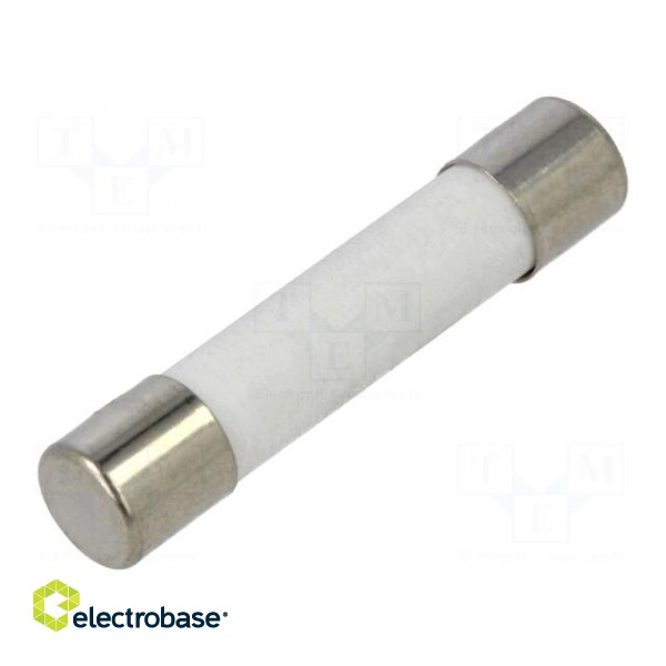 Fuse: fuse | quick blow | 750mA | 250VAC | ceramic | 6.3x32mm | brass